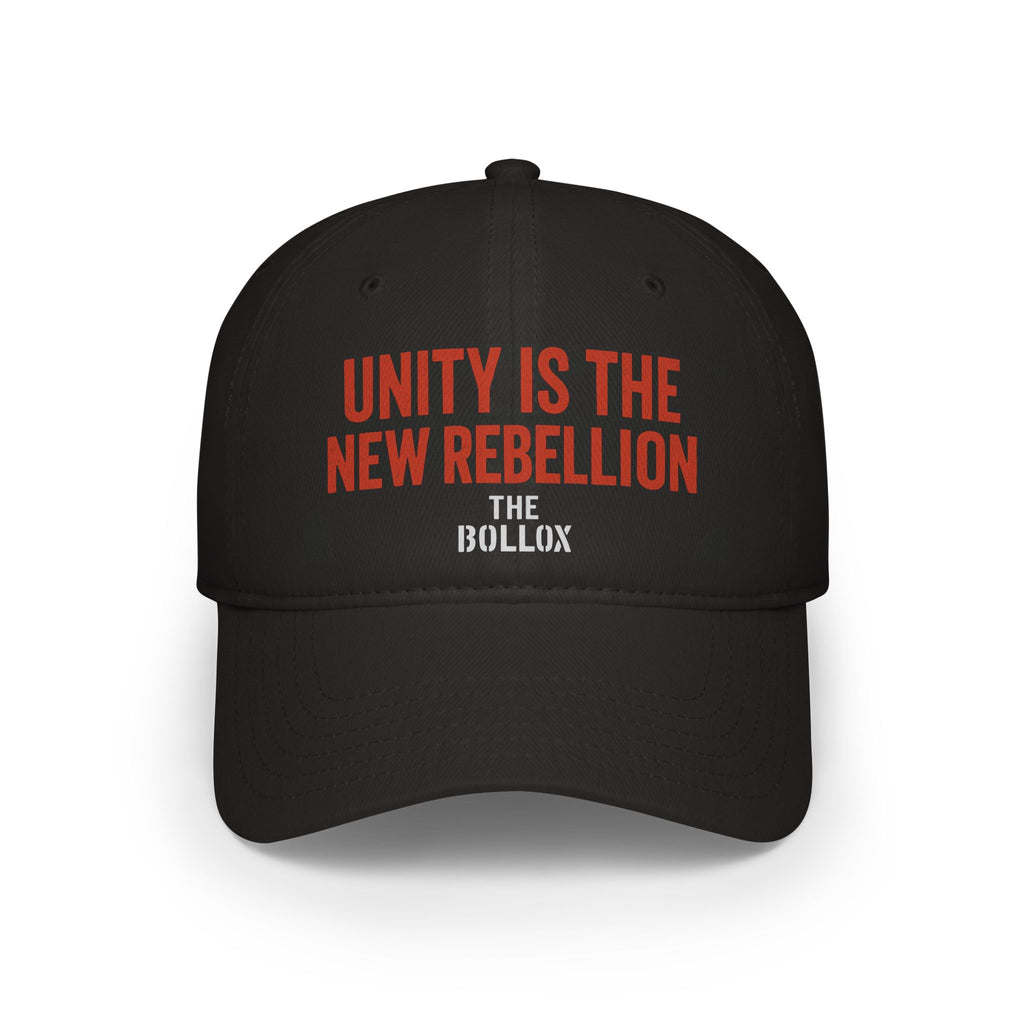 UNITY IS THE NEW REBELLION – Black Baseball Hat