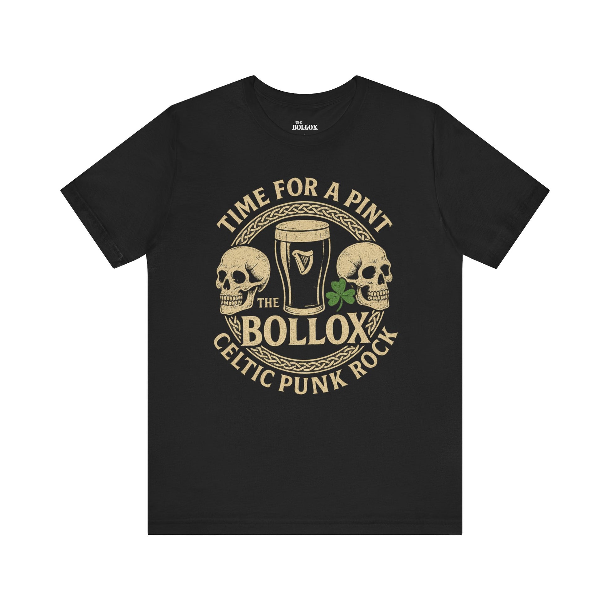 The Bollox – “Time For a Pint” Celtic Punk Rock Tee