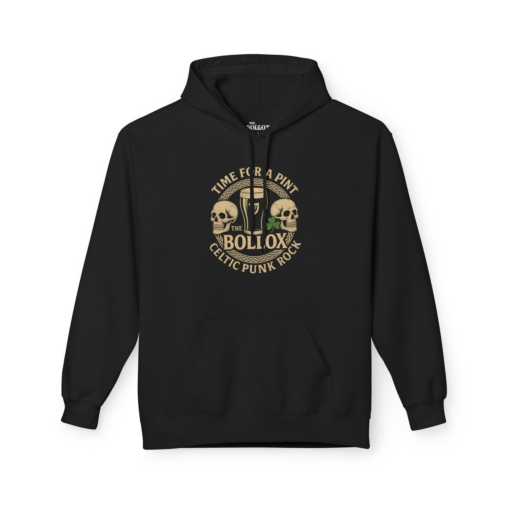 The Bollox – Celtic Punk Rock “Time for a Pint” Hoodie