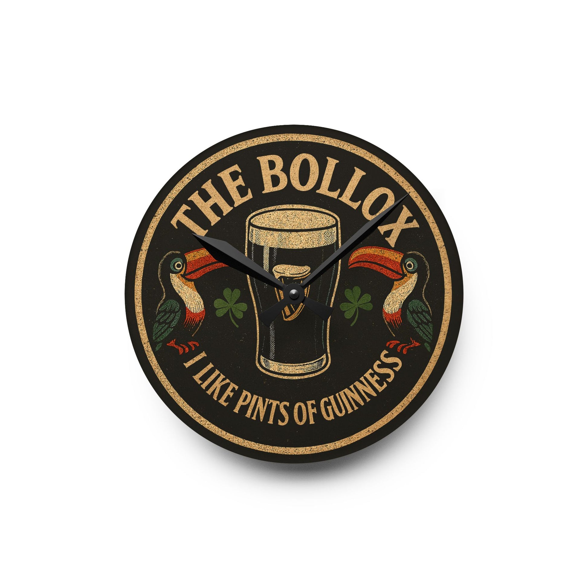 I Like Pints of Guinness Wall Clock