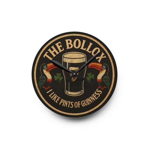 I Like Pints of Guinness Wall Clock