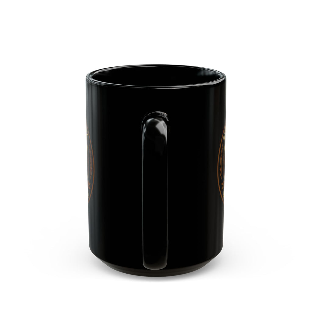 Welcome to Bastards Bay Black Mug (egg)