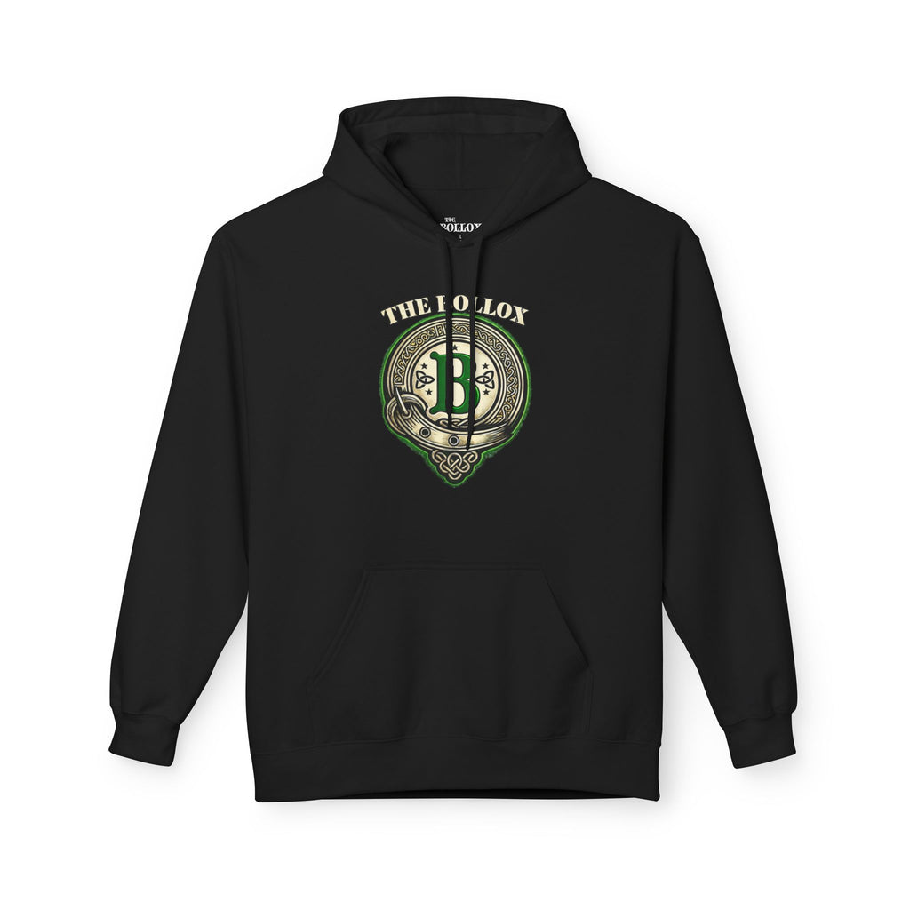 The Bollox – Classic Celtic “B” Hoodie (Black)
