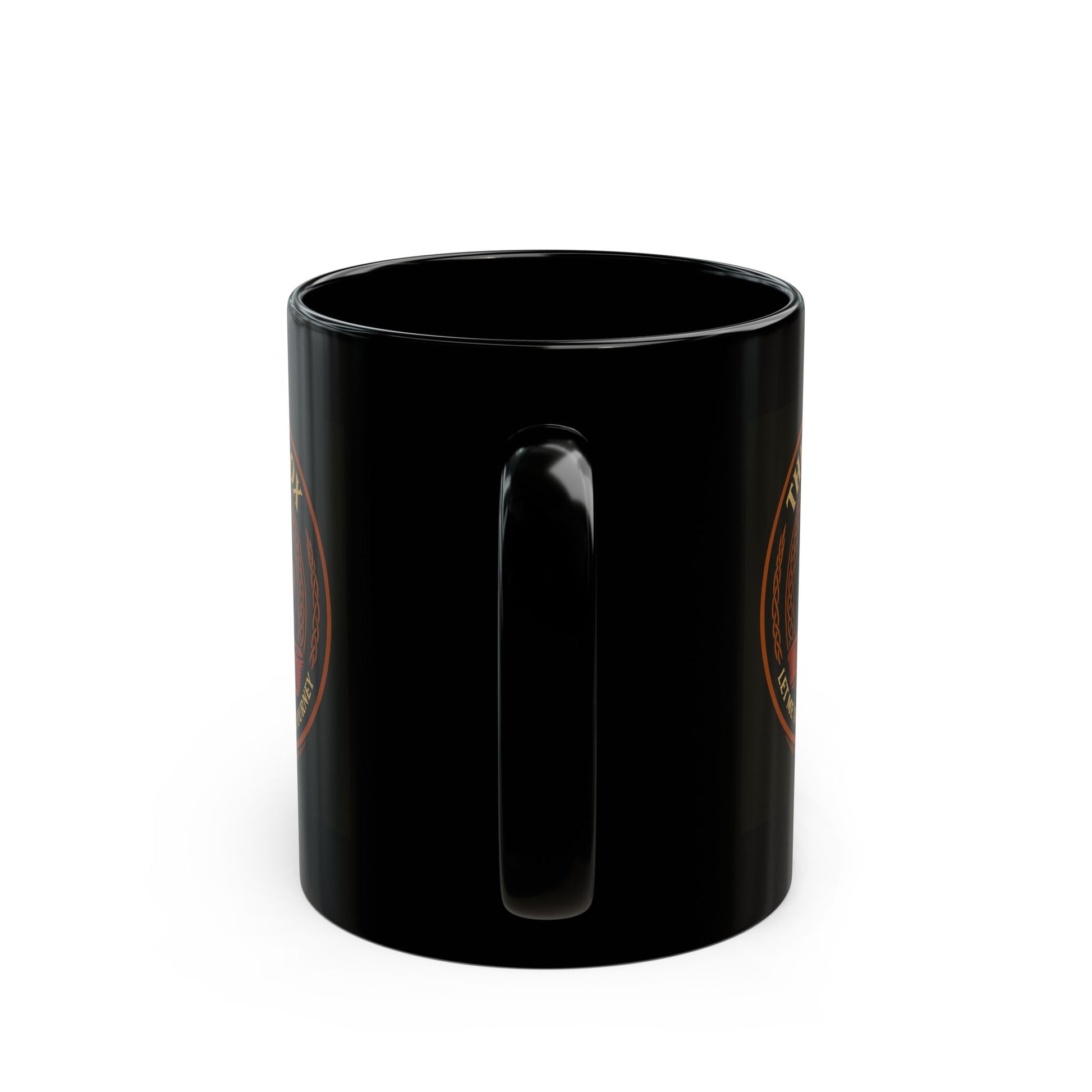 Tura Lu Black Mug