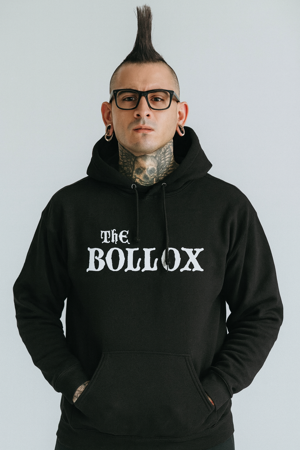 The Bollox Hoodie – Black