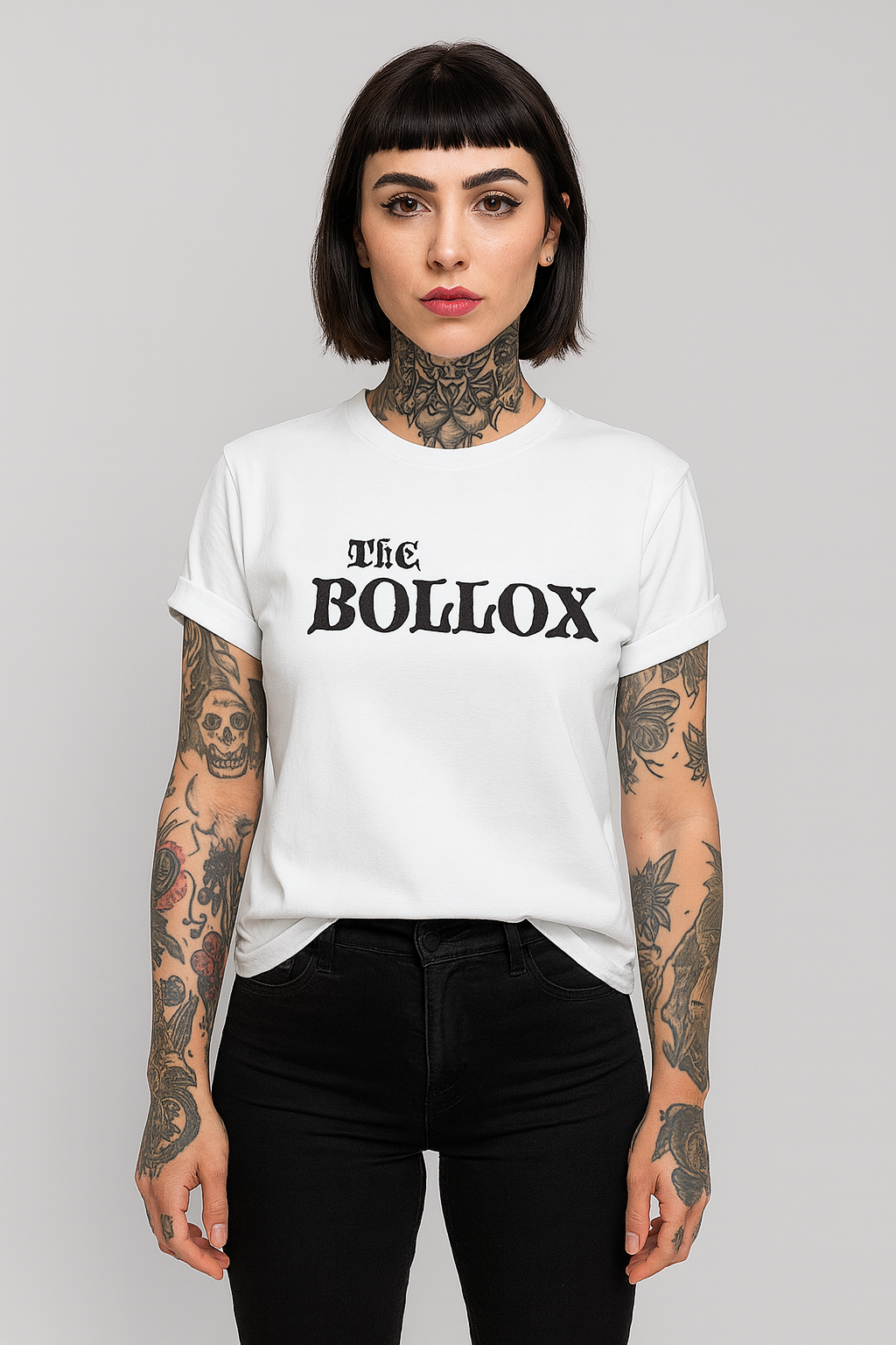 Unisex The Bollox Tee White