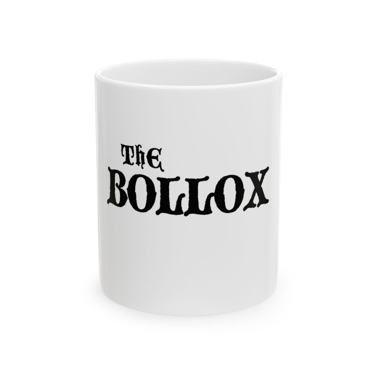 The Bollox Text Mug (White)